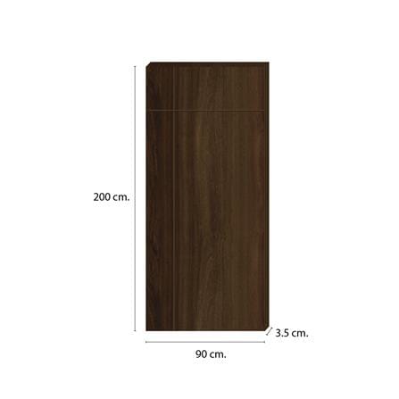 ประตูภายใน SPC ไม่เจาะลูกบิด INTO SPEC INTERSECT 90x200 ซม. สี AFRICAN SAPELE_3