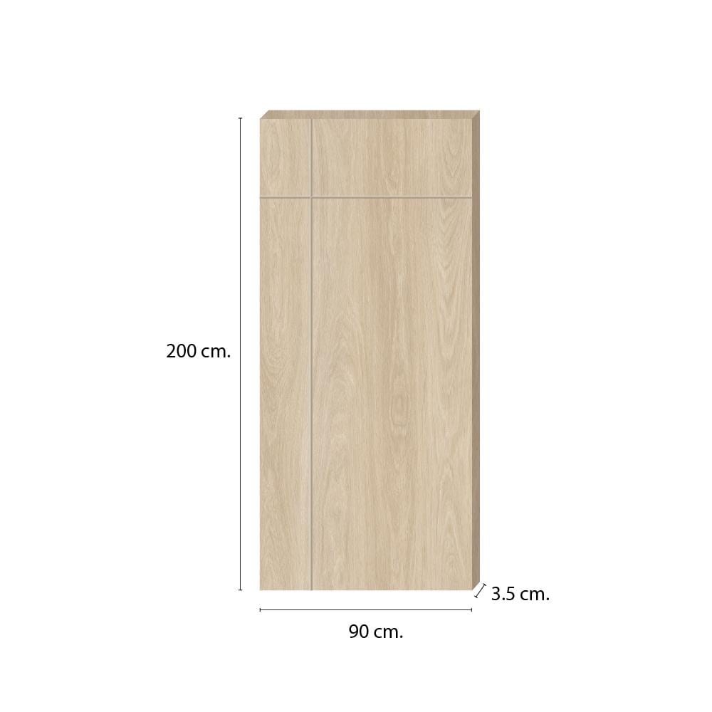 ประตูภายใน SPC ไม่เจาะลูกบิด INTO SPEC INTERSECT 90x200 ซม. สี CREMIA