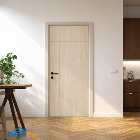 ประตูภายใน SPC ไม่เจาะลูกบิด INTO SPEC INTERSECT 90x200 ซม. สี CREAMIA_1