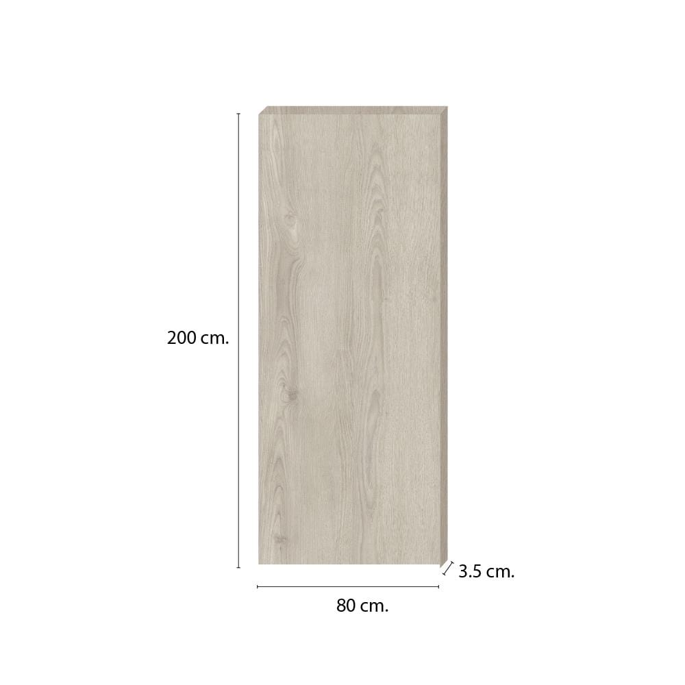 ประตูภายใน SPC ไม่เจาะลูกบิด INTO SPEC 80x200 ซม. สี PRECIOUS OAK