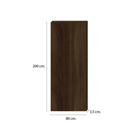 ประตูภายใน SPC ไม่เจาะลูกบิด INTO SPEC 80x200 ซม. สี AFRICAN SAPELE_3