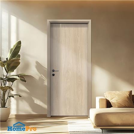 ประตูภายใน SPC ไม่เจาะลูกบิด INTO SPEC LINEAR 80x200 ซม. สี CREMIA_1