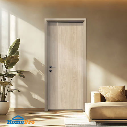 ประตูภายใน SPC ไม่เจาะลูกบิด INTO SPEC LINEAR 80x200 ซม. สี CREAMIA_1