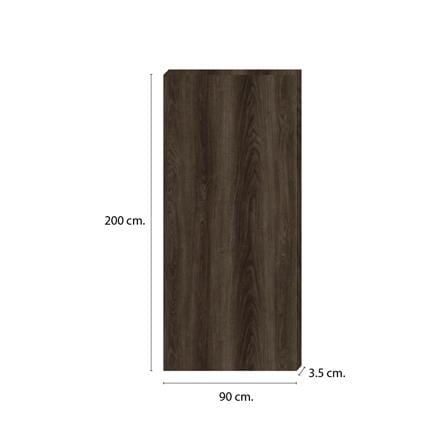 ประตูภายใน SPC ไม่เจาะลูกบิด INTO SPEC 90x200 ซม. สี ENGLISH WALNUT_3