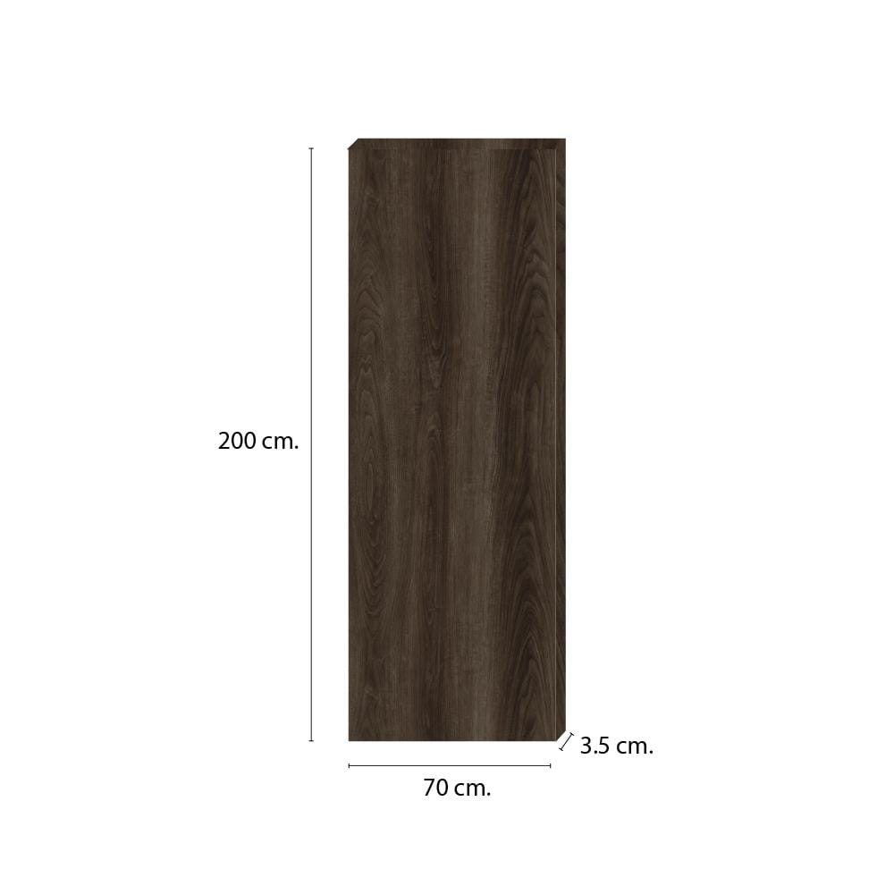 ประตูภายใน SPC ไม่เจาะลูกบิด INTO SPEC 70x200 ซม. สี ENGLISH WALNUT