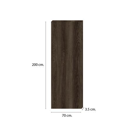 ประตูภายใน SPC ไม่เจาะลูกบิด INTO SPEC 70x200 ซม. สี ENGLISH WALNUT_3