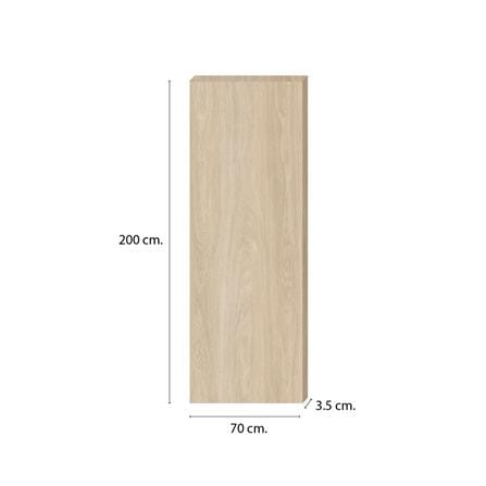 ประตูภายใน SPC ไม่เจาะลูกบิด INTO SPEC 70x200 ซม. สี CREMIA_3