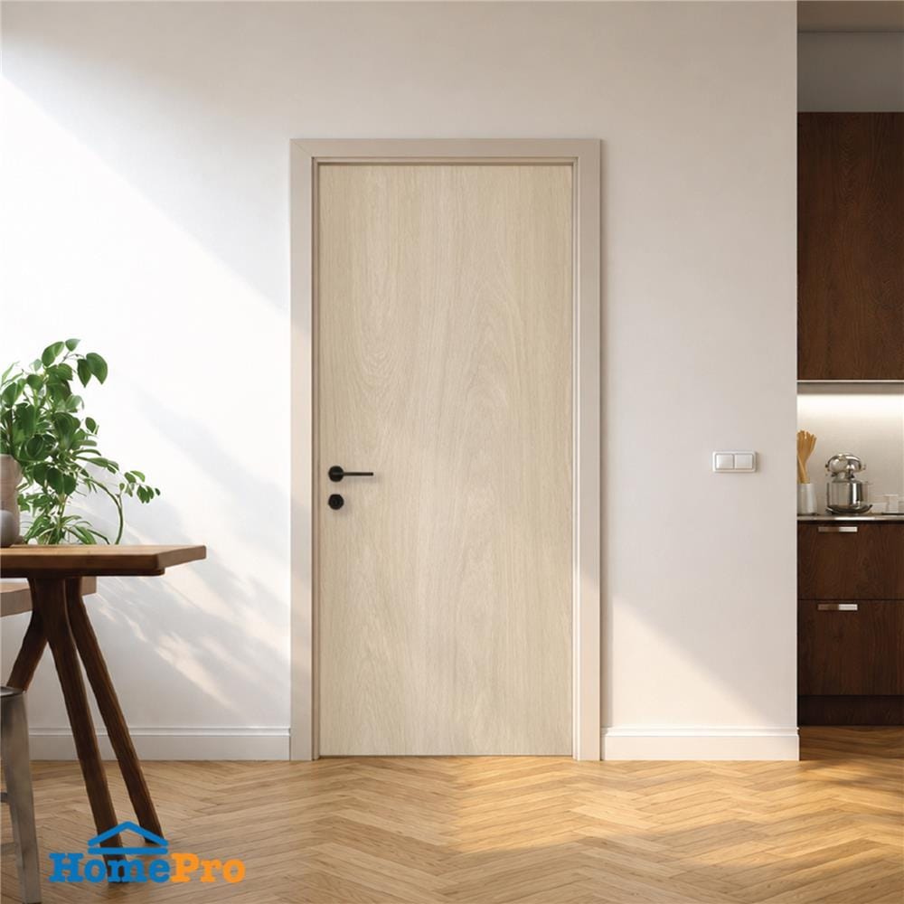 ประตูภายใน SPC ไม่เจาะลูกบิด INTO SPEC 90x200 ซม. สี CREMIA