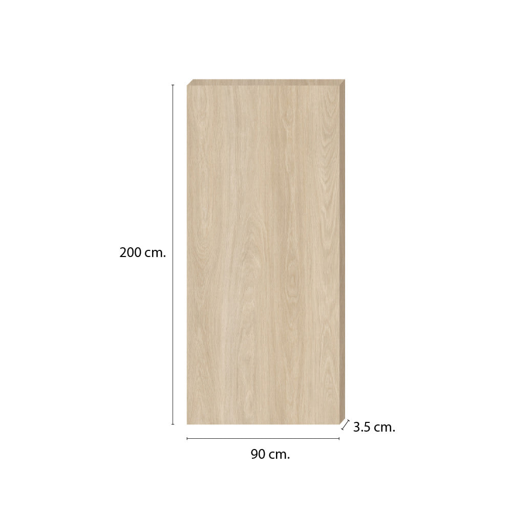 ประตูภายใน SPC ไม่เจาะลูกบิด INTO SPEC 90x200 ซม. สี CREAMIA