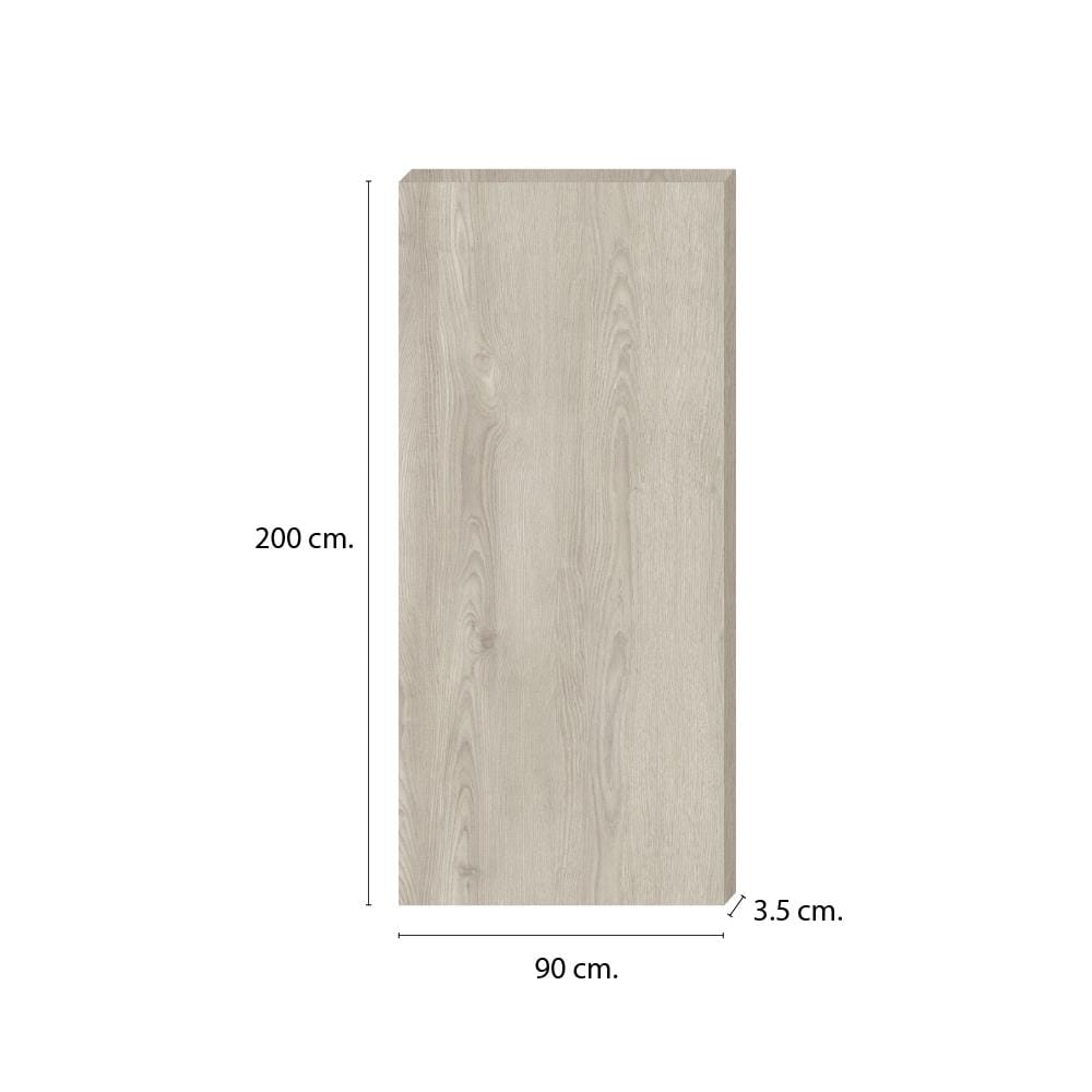 ประตูภายใน SPC ไม่เจาะลูกบิด INTO SPEC 90x200 ซม. สี PRECIOUS OAK