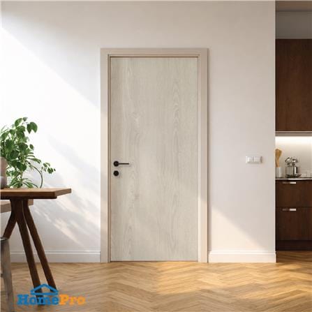 ประตูภายใน SPC ไม่เจาะลูกบิด INTO SPEC 90x200 ซม. สี PRECIOUS OAK_1