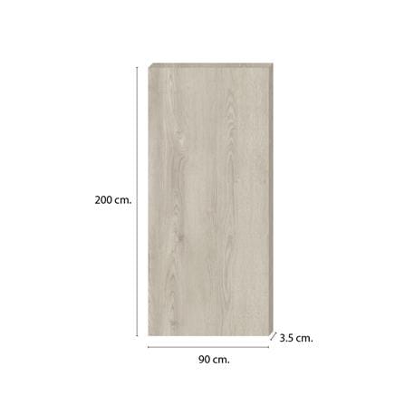 ประตูภายใน SPC ไม่เจาะลูกบิด INTO SPEC 90x200 ซม. สี PRECIOUS OAK_3