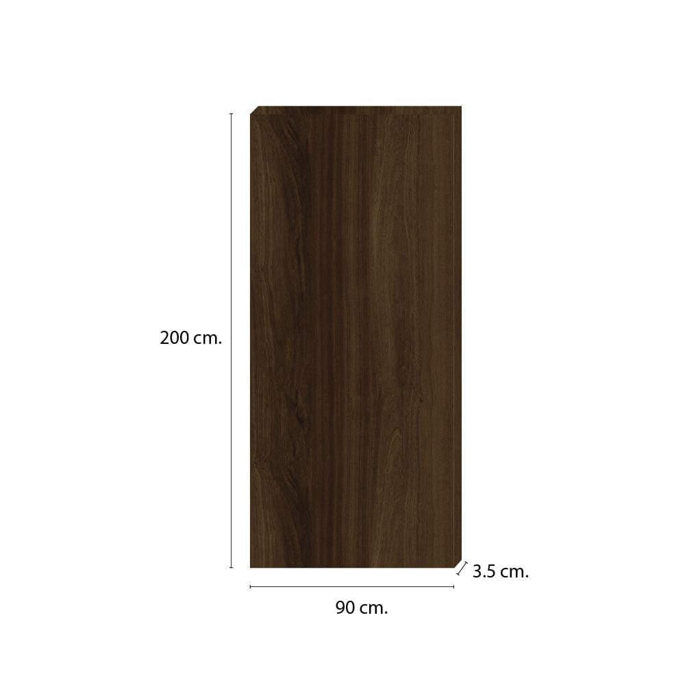 ประตูภายใน SPC ไม่เจาะลูกบิด INTO SPEC 90x200 ซม. สี AFRICAN SAPELE