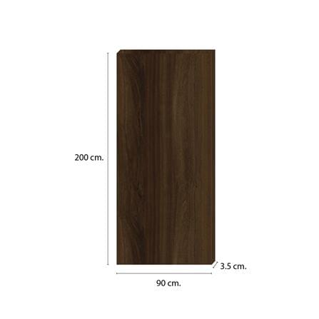 ประตูภายใน SPC ไม่เจาะลูกบิด INTO SPEC 90x200 ซม. สี AFRICAN SAPELE_3