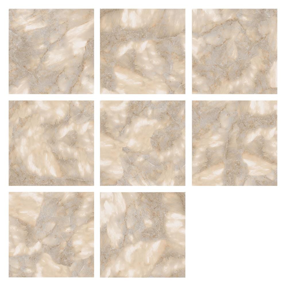 กระเบื้องพื้นพอร์ซเลน 60x60 ซม. DURAGRES ลูมินัส ครีม่า เบจ A 1.44 ตร.ม.