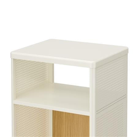 ชั้นวางของ 4 ชั้น STACKO NORDIC 38x33x86.8 ซม. สีขาว_1