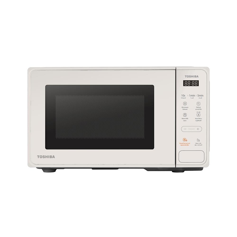 ไมโครเวฟ TOSHIBA MM2-EM20PC(IV) 20 ลิตร สีครีม