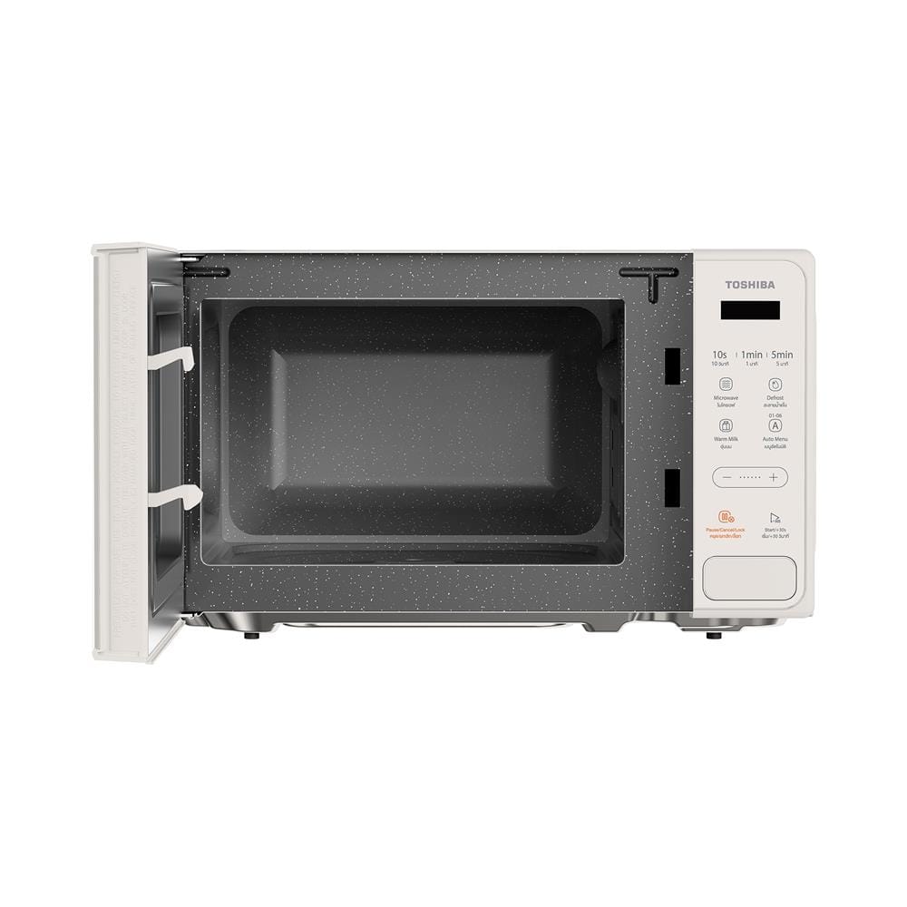 ไมโครเวฟ TOSHIBA MM2-EM20PC(IV) 20 ลิตร สีครีม