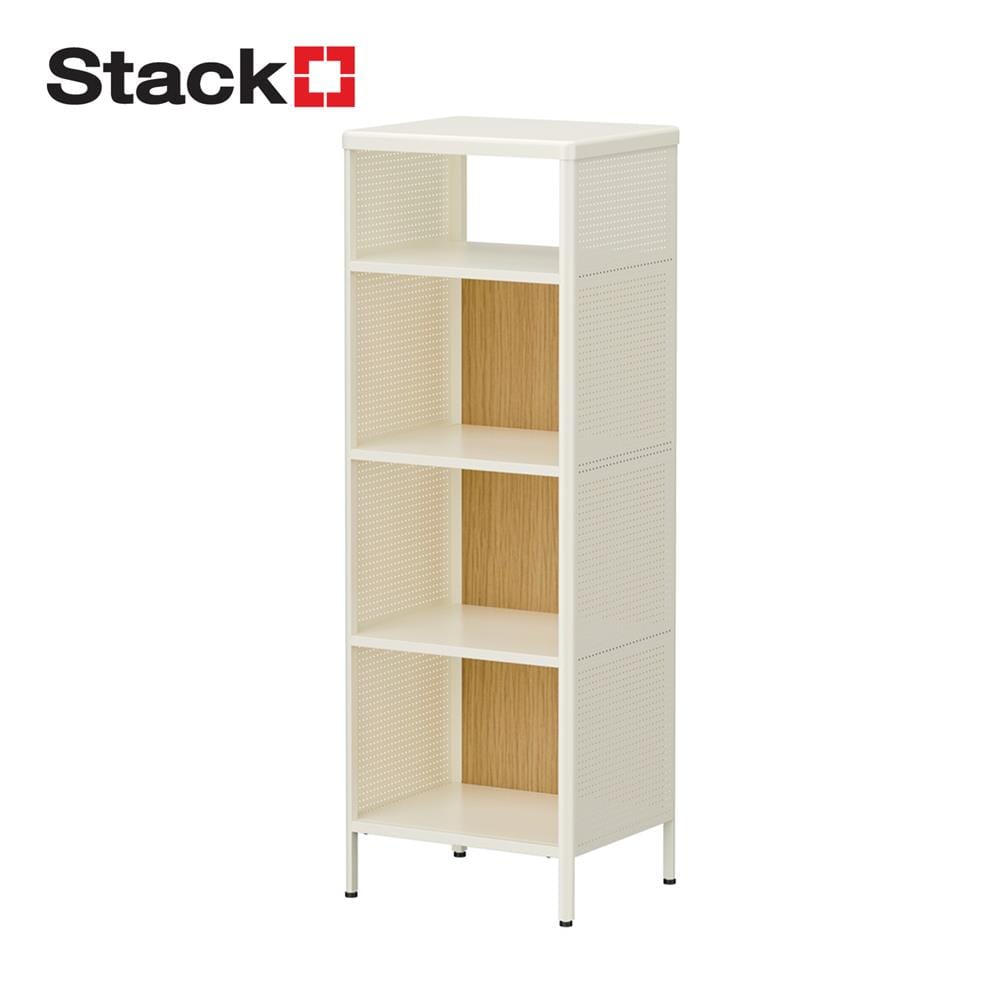 ชั้นวางของ 5 ชั้น STACKO NORDIC 38x33x112.8 ซม. สีขาว