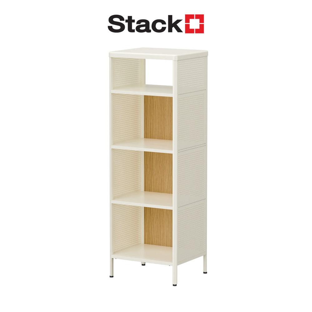 ชั้นวางของ 5 ชั้น STACKO NORDIC 38x33x112.8 ซม. สีขาว
