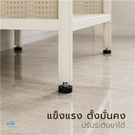 ชั้นวางของ 5 ชั้น STACKO NORDIC 38x33x112.8 ซม. สีขาว_7
