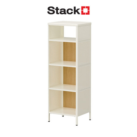 ชั้นวางของ 5 ชั้น STACKO NORDIC 38x33x112.8 ซม. สีขาว_1
