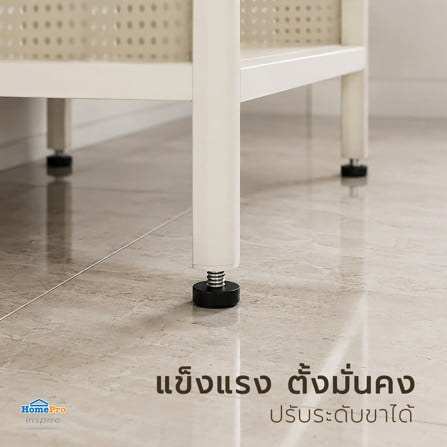 ชั้นวางของ 5 ชั้น STACKO NORDIC 38x33x112.8 ซม. สีขาว_7