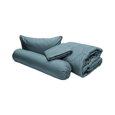 ชุดผ้าปูที่นอน 3.5 ฟุต (ชุด 4 ชิ้น) STEVENS PURE COTTON EK01BL_1