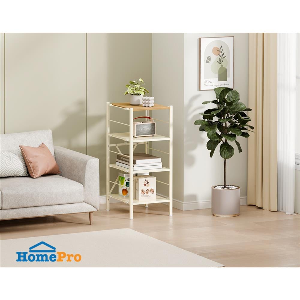ชั้นวางของ 4 ชั้น STACKO NORDIC 33.7x40x80.3 ซม. สีขาว