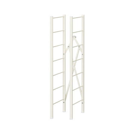 ชั้นวางของ 4 ชั้น STACKO NORDIC 33.7x40x80.3 ซม. สีขาว_2