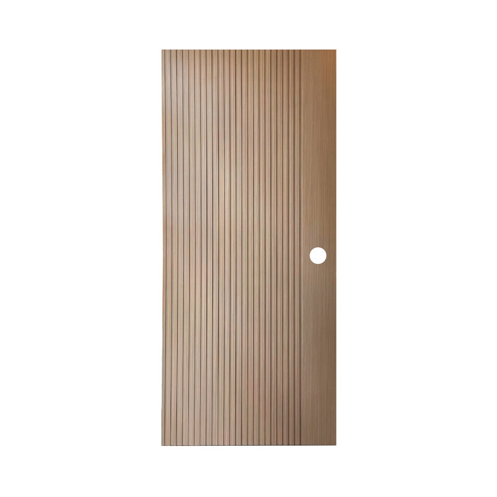 ประตูภายใน WPC AZLE PZW01 80x200 ซม. เจาะลูกบิด สี WARM WALNUTS
