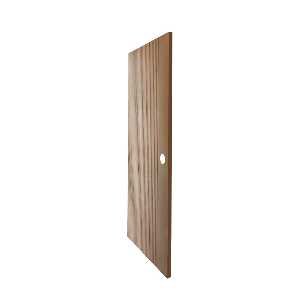 ประตูภายใน WPC AZLE PZW01 80x200 ซม. เจาะลูกบิด สี WARM WALNUTS