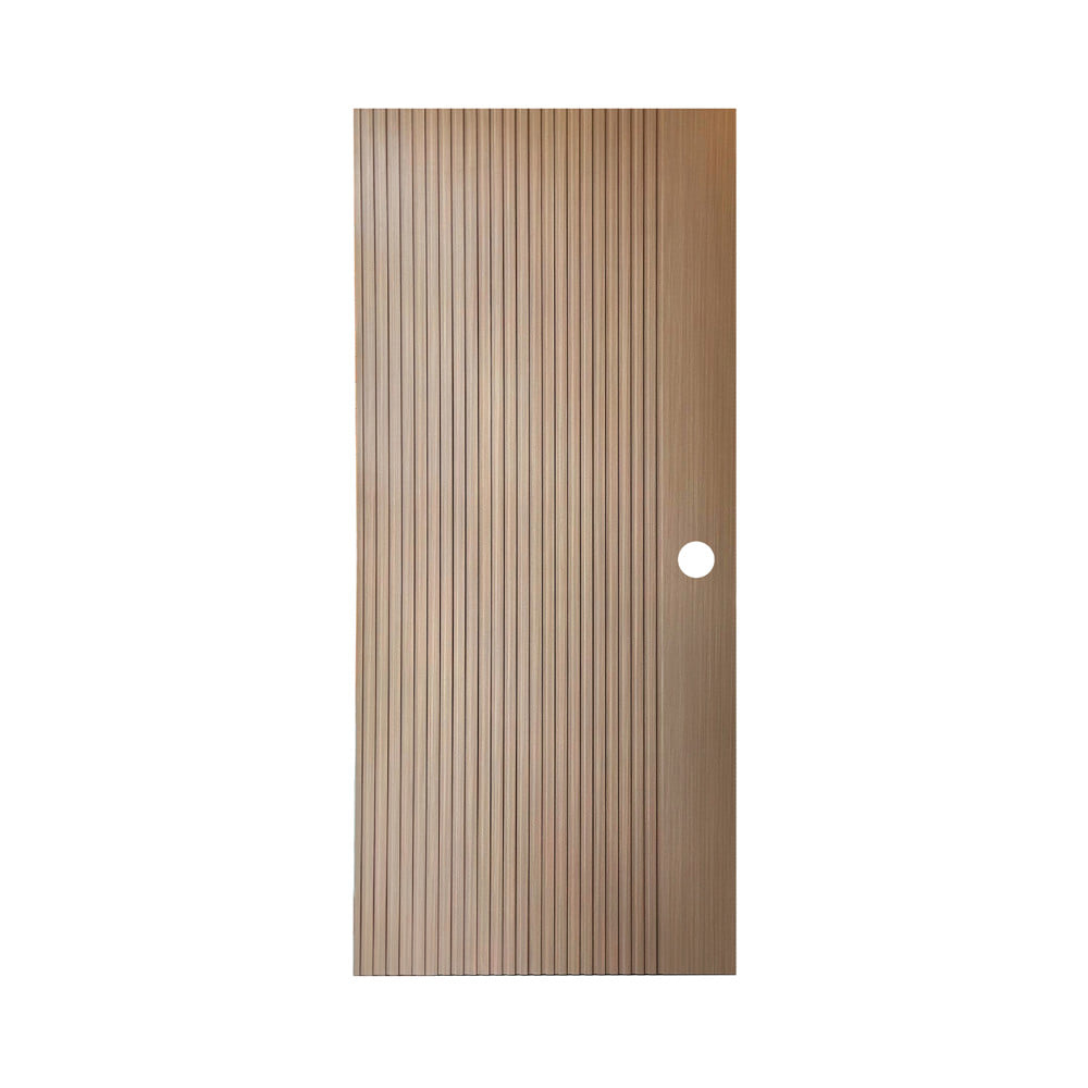 ประตูภายใน WPC AZLE PZW01 80x200 ซม. เจาะลูกบิด สี WARM WALNUTS