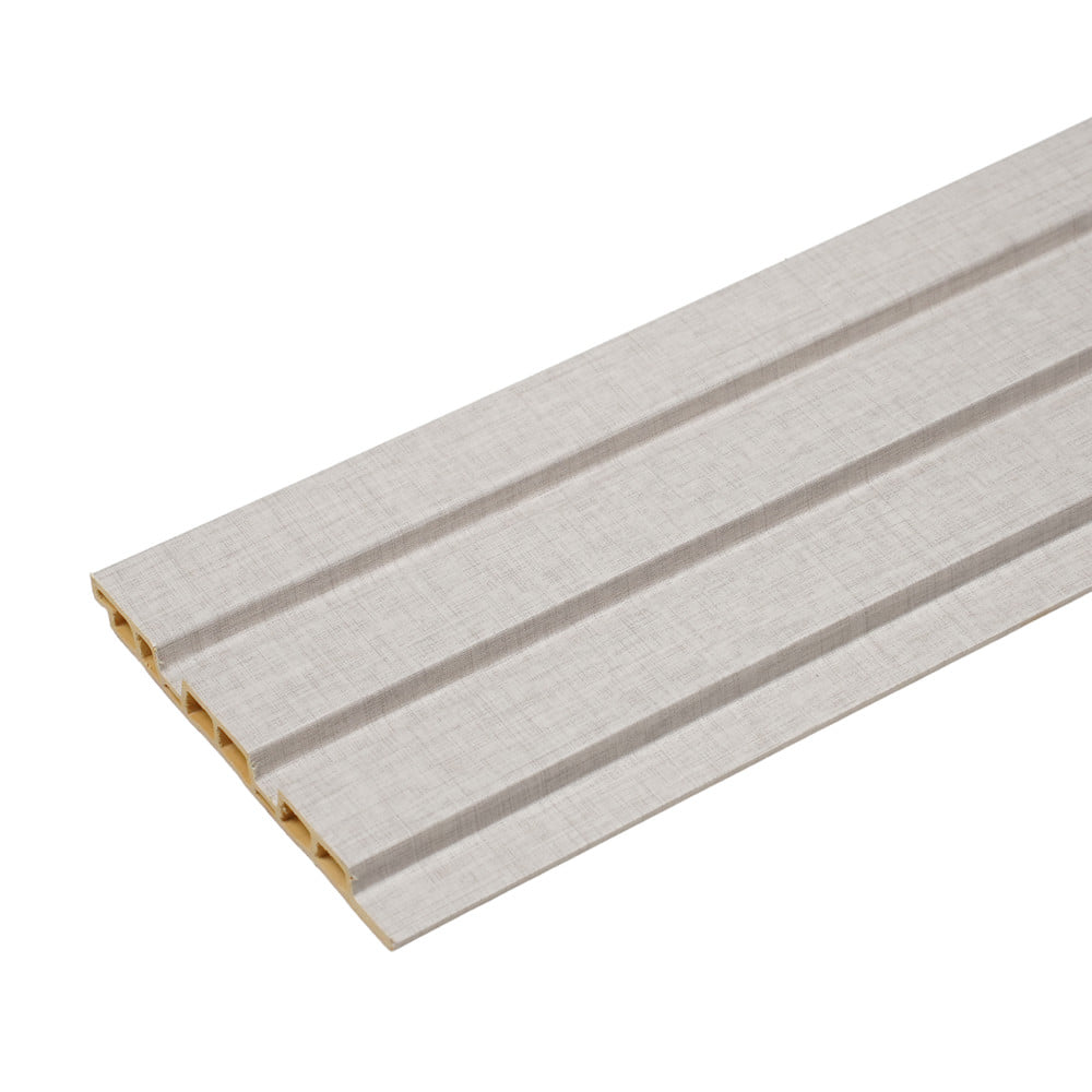 แผ่นผนัง PVC CROBERN JF178-88155 12x1.2x240 ซม. สีขาว