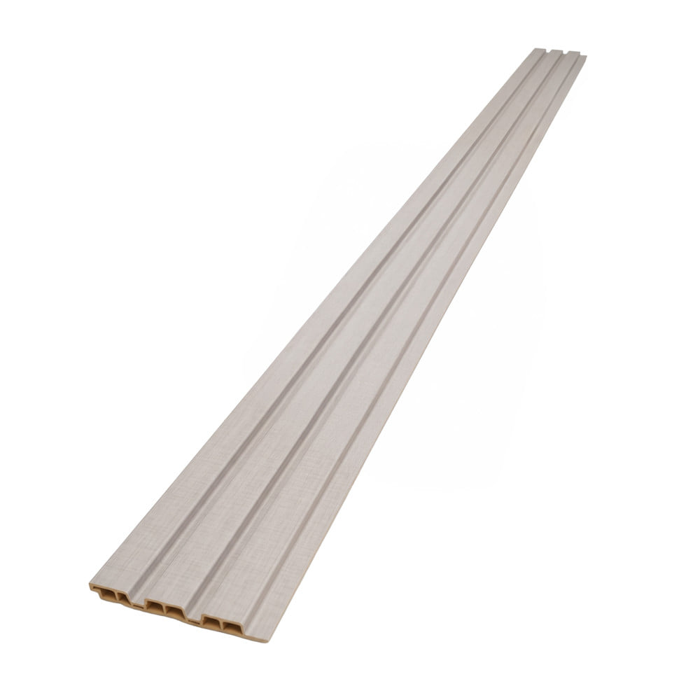 แผ่นผนัง PVC CROBERN JF178-88155 12x1.2x240 ซม. สีขาว