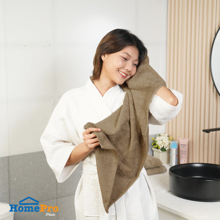 ผ้าขนหนู HOME LIVING STYLE MIKA 15x32 นิ้ว สี BROWN_5