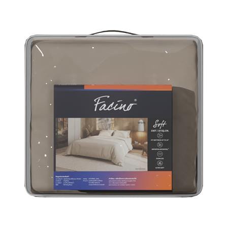 ชุดผ้าปูที่นอน 5 ฟุต (ชุด 6 ชิ้น) FACINO SOLID SF076_4