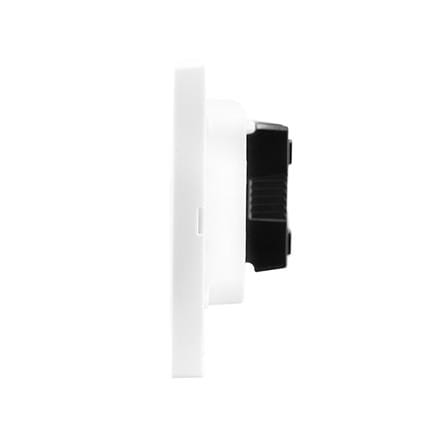 ชุดเต้ารับคู่ 3 ขา 2 ช่อง SCHNEIDER S1M3TS426UST2_WE MILUZ E สีขาว_1