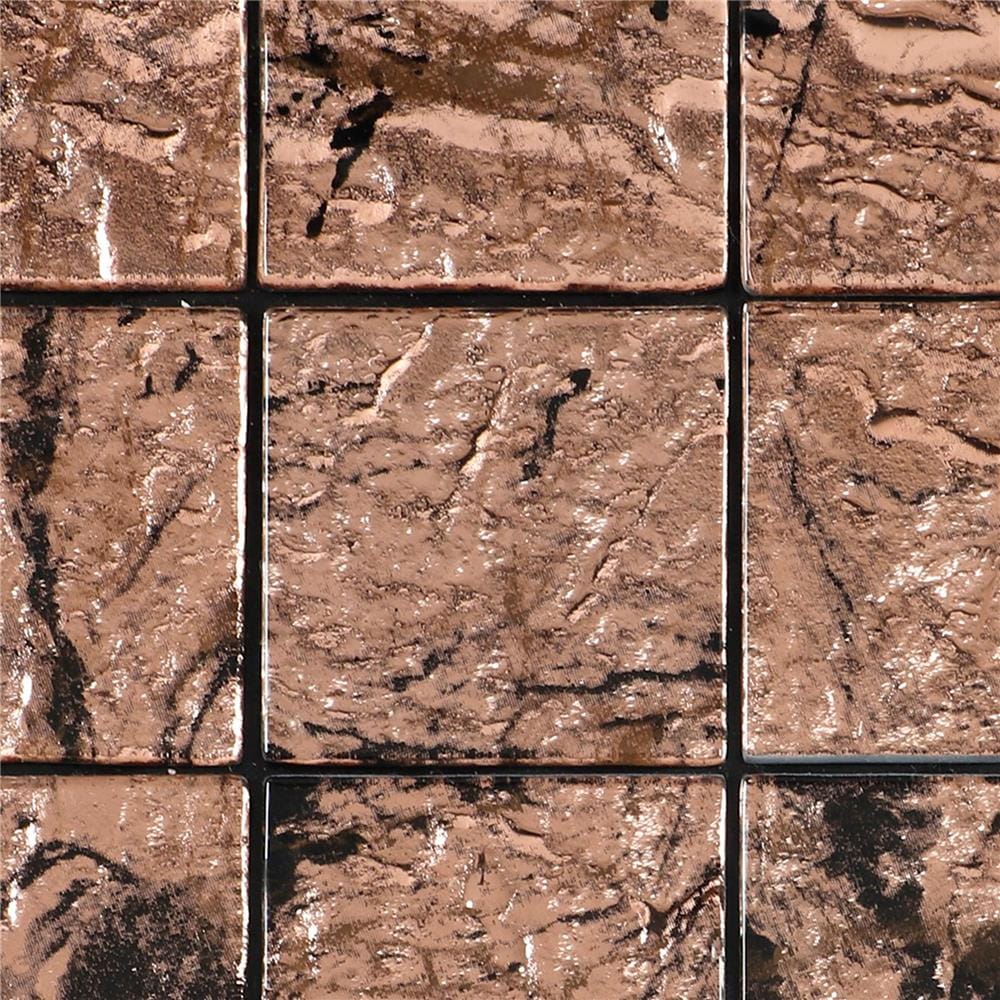 โมเสค มีกาวในตัว 30x30 ซม. TARA COPPER STONE