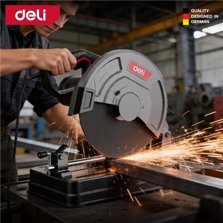 เครื่องตัดไฟเบอร์ DELI EDE-XQ355-1E 14 นิ้ว 2350 วัตต์_4