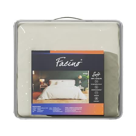 ชุดผ้าปูที่นอน 3.5 ฟุต (ชุด 4 ชิ้น) FACINO SOLID SF080_4