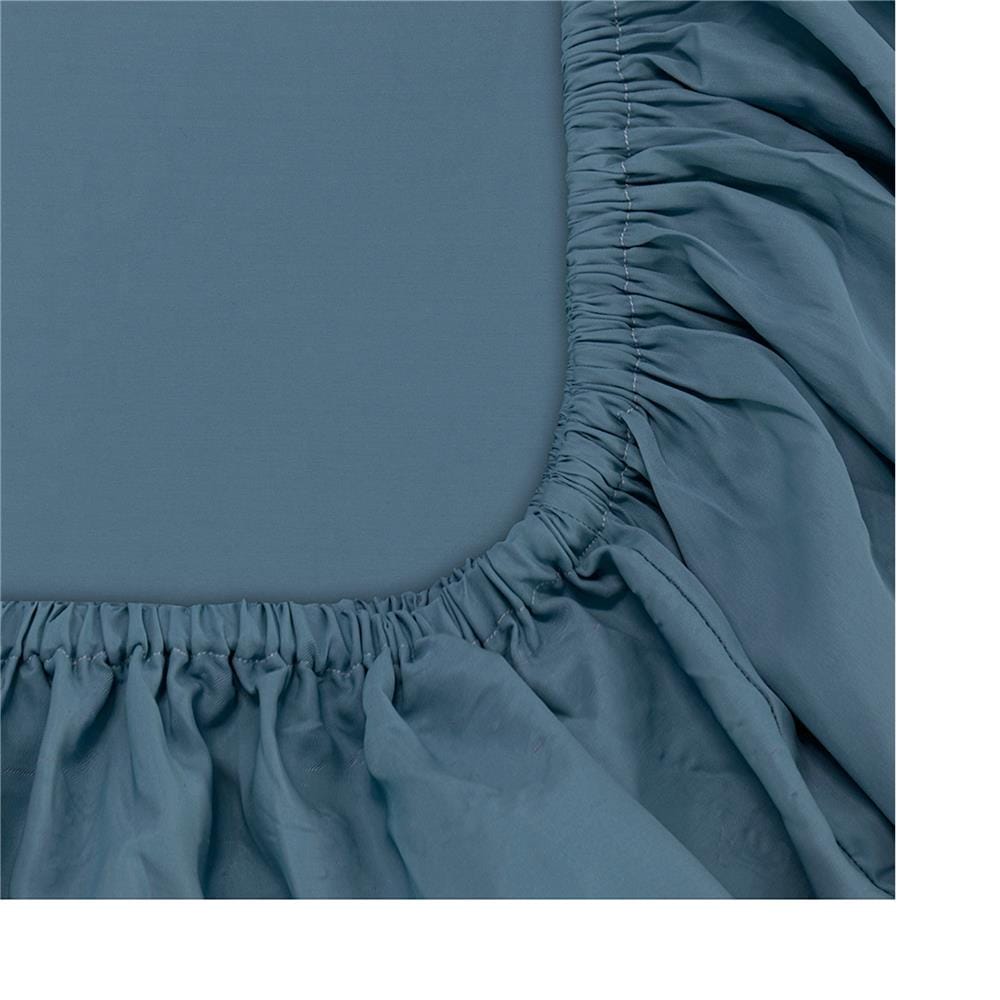 ชุดผ้าปูที่นอน 6 ฟุต (ชุด 6 ชิ้น) PICASSO PB NANO SILK สี BLUE