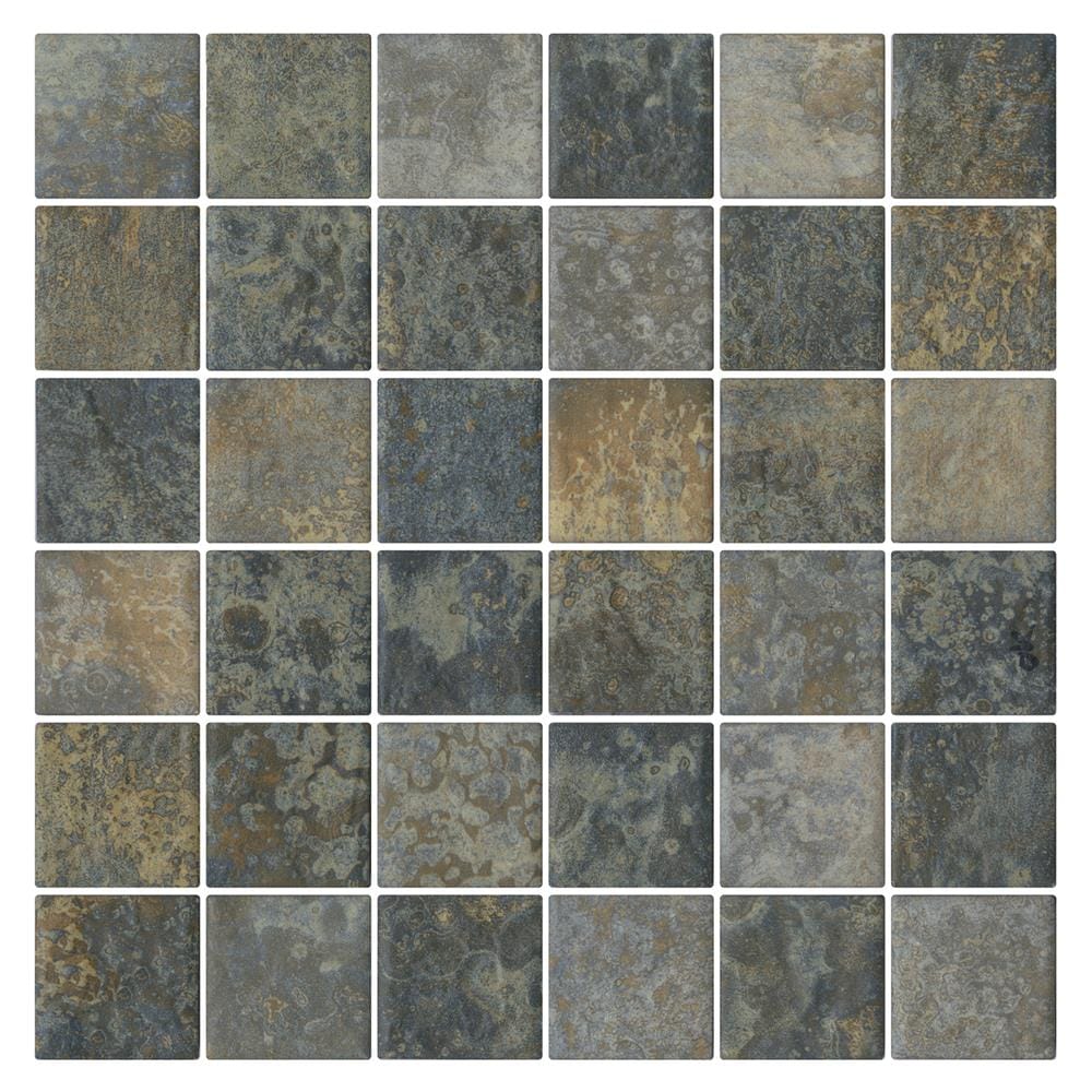โมเสคพอร์ซเลน 30x30 ซม. COTTO 2SR1-SOUTH PACIFIC TAHITI