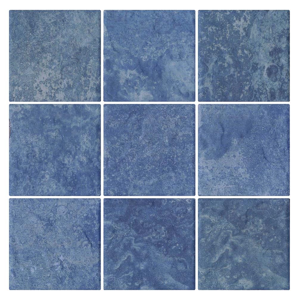โมเสคพอร์ซเลน 30x30 ซม. COTTO 4SR1-เอิร์ธ อะซูไรต์ ฟ้า