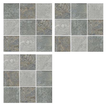 โมเสคพอร์ซเลน 30x30 ซม. COTTO 4SR1-เอิร์ธ อะซูไรต์มิกเทา_1