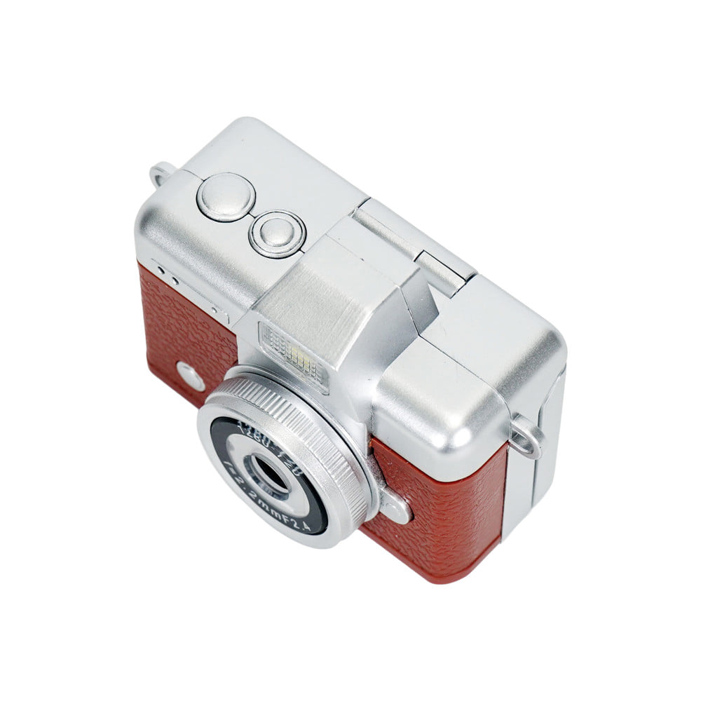 กล้องมินิพกพา พร้อมจอพับเซลฟี่ HOMEPRO สีน้ำตาล