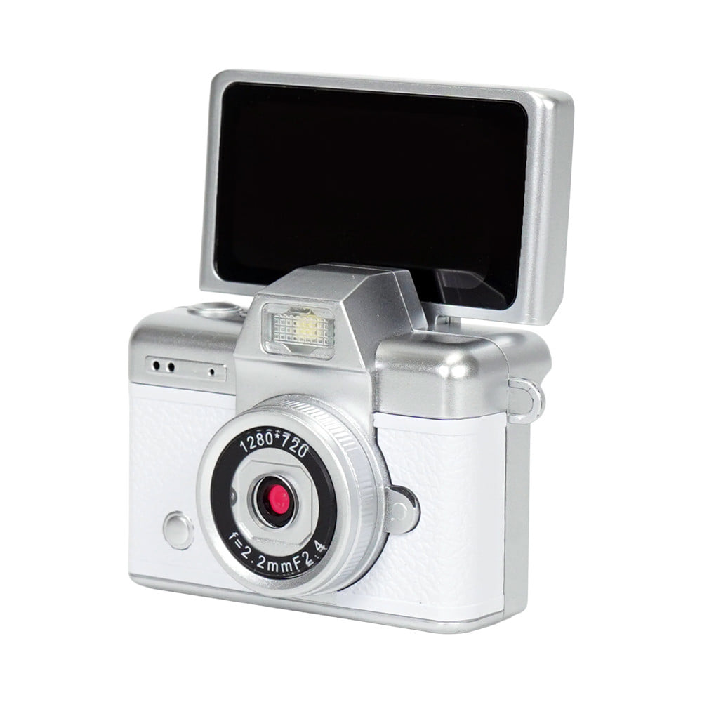 กล้องมินิพกพา พร้อมจอพับเซลฟี่ HOMEPRO สีขาว_1