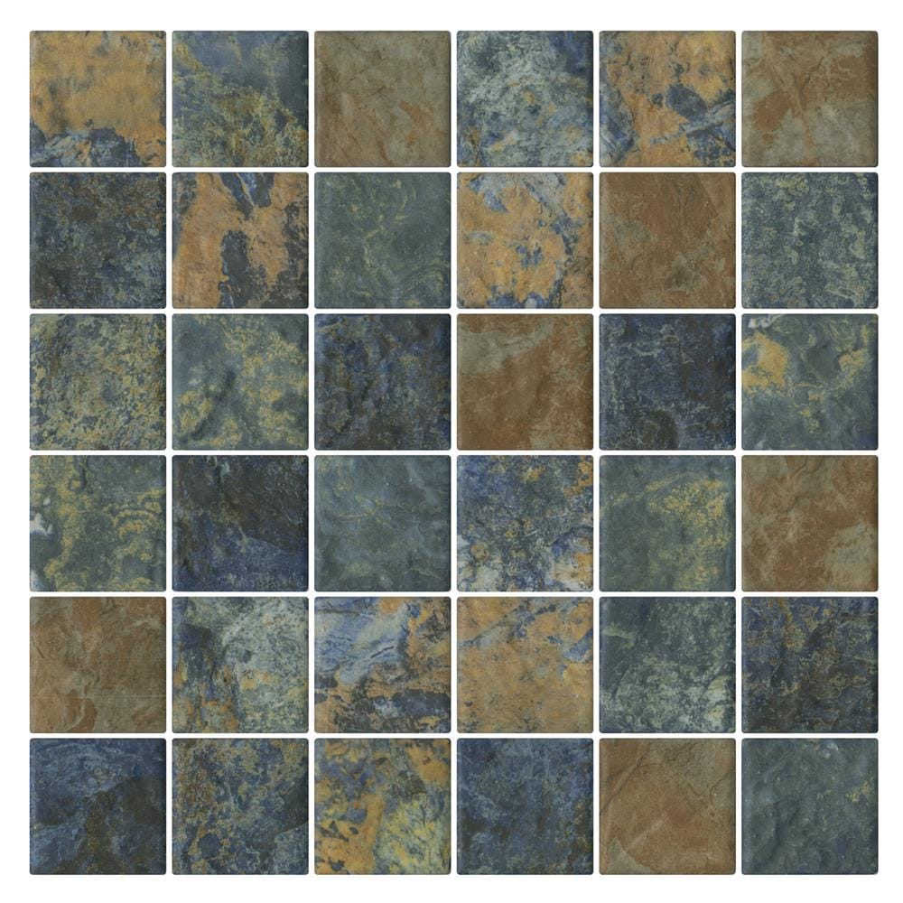 โมเสคพอร์ซเลน 30x30 ซม. COTTO 2SR1-SOUTH PACIFIC SAMOA