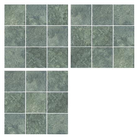 โมเสคพอร์ซเลน 30x30 ซม. COTTO 4SR1-เอิร์ธ อะซูไรต์เขียว_1
