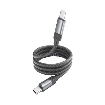 สายชาร์จ TYPE-C TO TYPE-C MAGNET EARLDOM 1 เมตร สีดำ